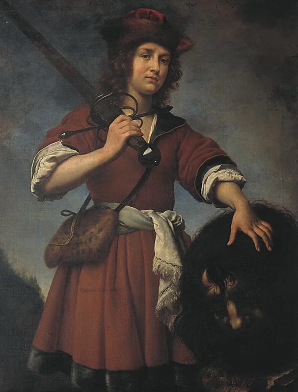 David con la testa di Golia - Brera, Milano